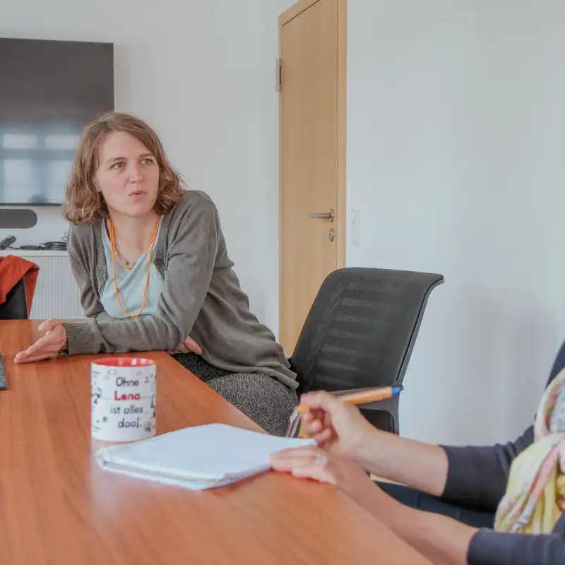 Eva Jerger  von der Erzdiözese im Interview mit JobRad®